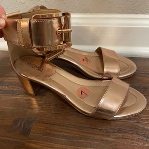 Michael Kors Copper Kitten Heels